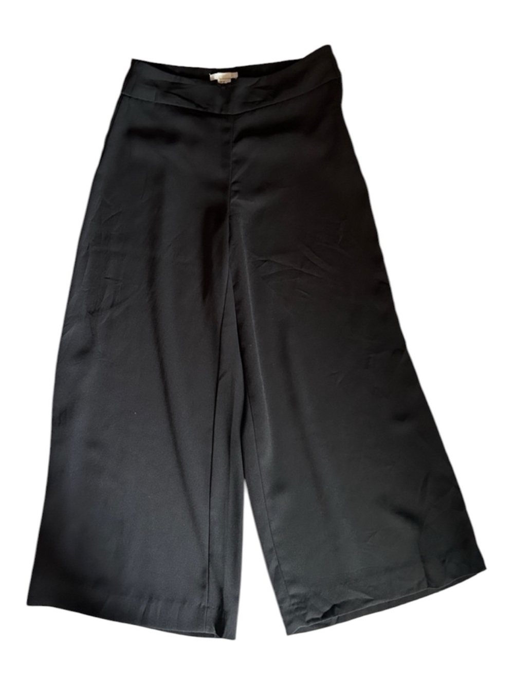 H&M Black Wide-Leg Women's Pants